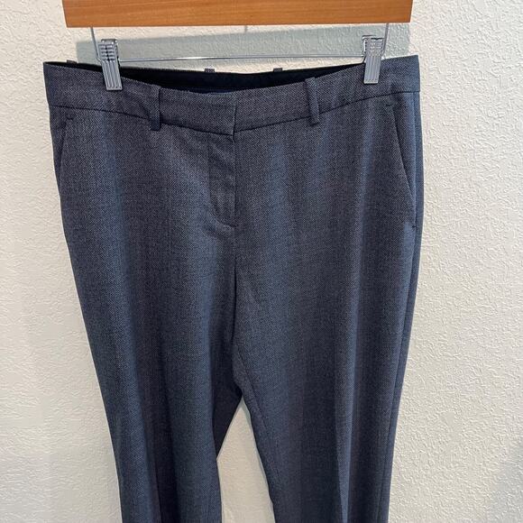 Theory Trouser Pant Women's 8 Blue Straight Leg - Picture 5 of 7
